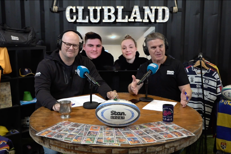 Dickie and Mikaela talk all things rugby and marriage on Clubland