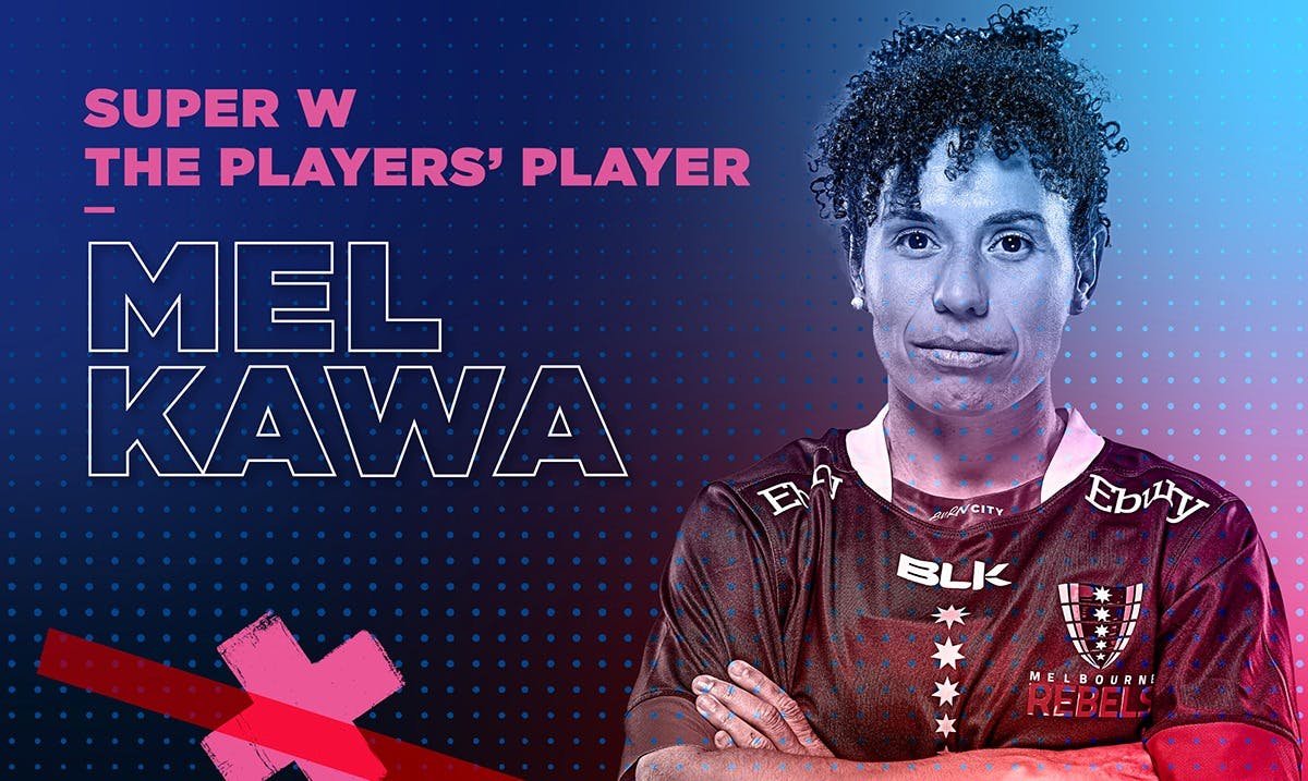 2022 Super W Players' Player: Mel Kawa 