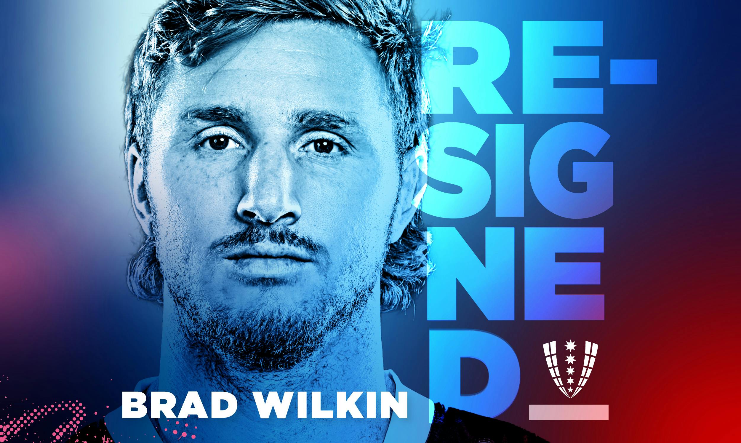  Starting back-rower Brad Wilkin has re-signed with Rebels until the end of 2024