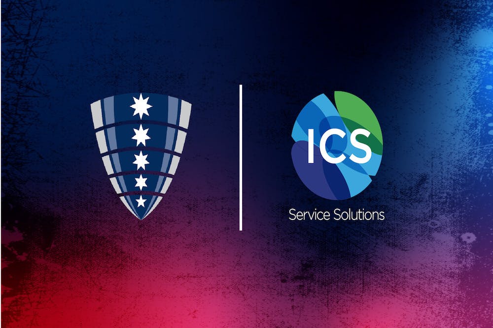 ICS Service Solutions have re-committed to the Melbourne Rebels for another 2 years. 