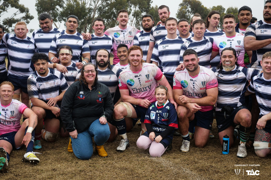 The Rebels and Victorian Axemen came together for the inaugural Victorian Club Series last year. 