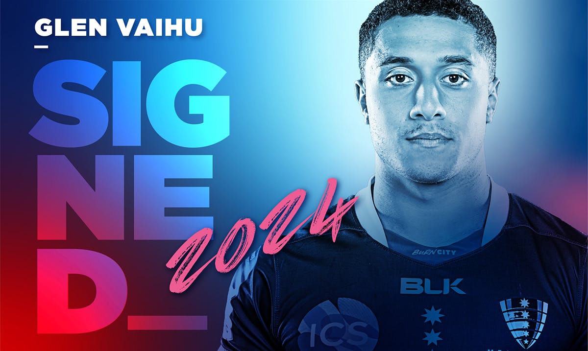 Another one of Australian rugby’s most exciting young prospects, Glen Vaihu, has today re-signed with the Rebels on a new multi-year deal.