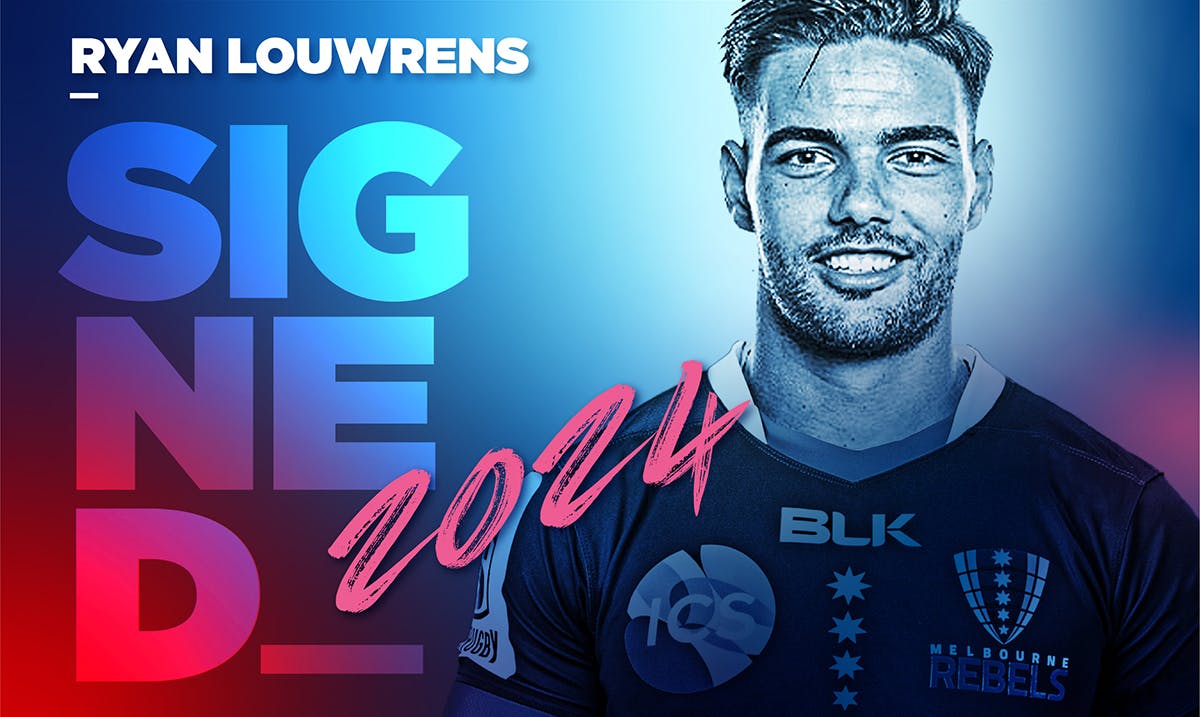 Ryan Louwrens has committed to the Rebels for the next two-years.