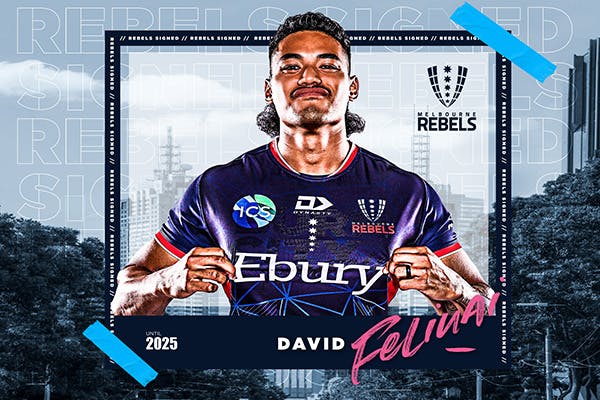 Feliuai will now remain a Melbourne Rebel until at least the end of 2025. 