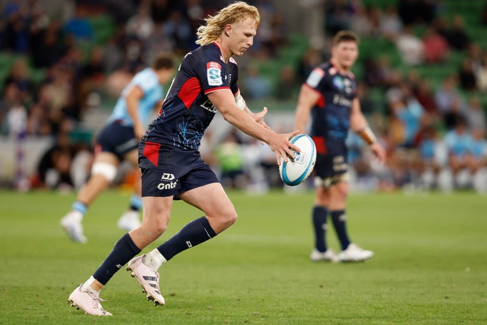 Carter Gordon helped steer the Rebels to victory. Photo: Getty Images