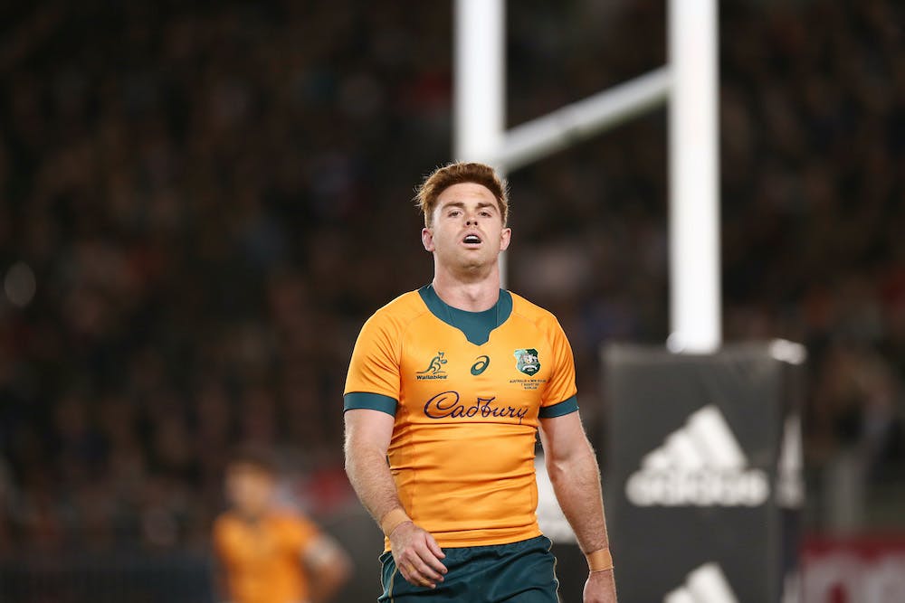 Kellaway was one of five Melbourne Rebels to stand up under the fierce Bledisloe pressure ( Pic:Getty Images). 