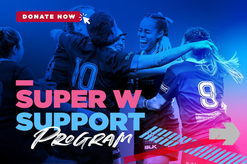 Be part of Australian rugby history and join our Super W Support Program. 