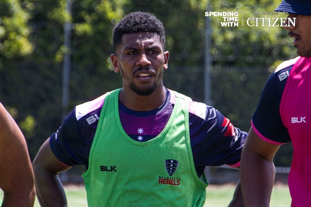 Lomani at a Gosch's Paddock training session in 2019