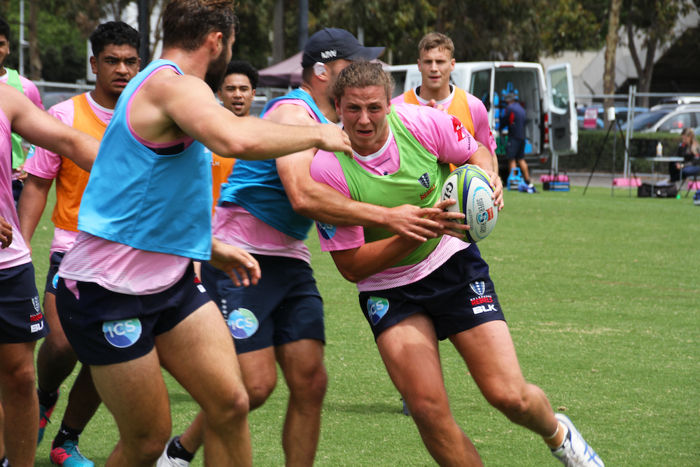 Josh Canham has hit the ground running in his first week with the Rebels ( Pic: Rebels Media). 